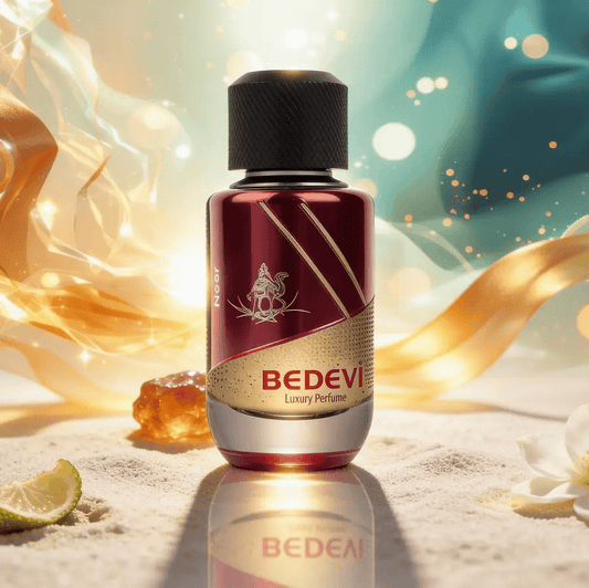BEDEVi Noor Unisex Luxury Eau de Parfum, Floral Amber Woody Scent, 50ml Spray
