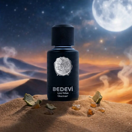 BEDEVi Qamar Luxury Eau de Parfum, Unisex, Oriental Woody Scent, Citrus and Amber Notes, 50ml